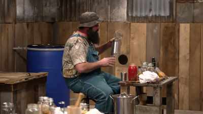 [tim] it gonna be a pineapple
upside down bloody mary. - Moonshiners: Master Distiller