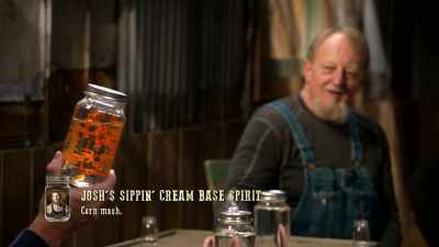 -[tim] home grown...
-...Backwoods, old boy. - Moonshiners: Master Distiller