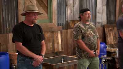 Tim, I gotta pat ya
on the back, boss. - Moonshiners: Master Distiller