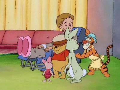 Time for dinner sweetie pie - The New Adventures of Winnie the Pooh
