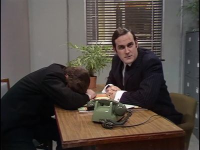 Time enough I think for a piece of wood - Monty Python's Flying Circus
