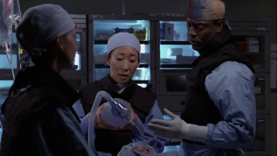 TIME FOR YOU TO GO. - Grey's Anatomy