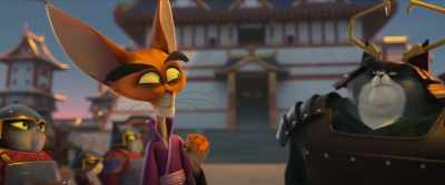 Time to get my new samurai to Kakamucho, - Paws of Fury: The Legend of Hank