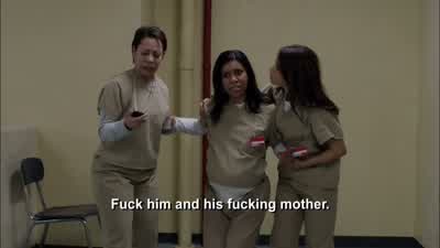 -Time? -It's the same. - Orange Is the New Black