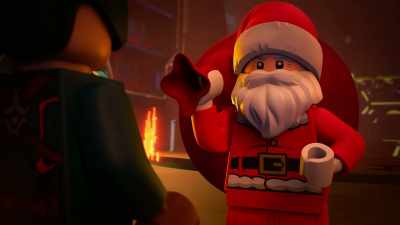 Time to kick some
butt, North Pole style. - LEGO Marvel Avengers: Code Red