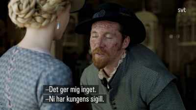 Time, madam. (SIGHS)
There is business yet to play. - Jamestown