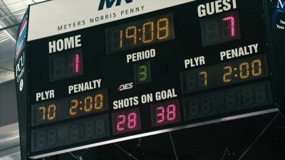 Time to make up for your mistake Look at the penalty clock - Goon