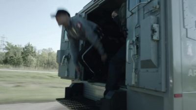 - Time.
- Okay, I'll be right behind you. - Banshee