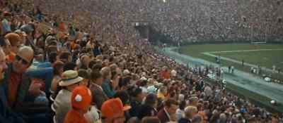  Time out on the field. - Two Minute Warning