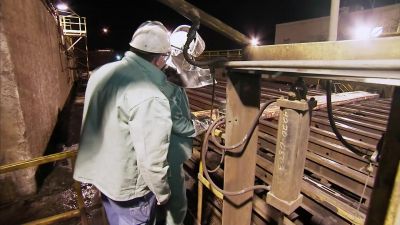 TIME THEY GET
TO THE END DOWN THERE, - Dirty Jobs