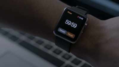 [timer beeping] - [whimpers] - Taken