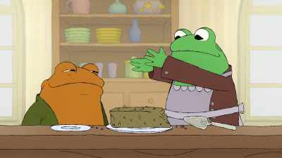 [timer dings] - Frog and Toad