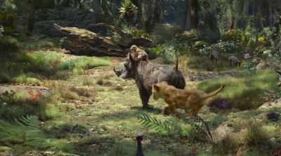 TIMON: This looks like a good
spot to rustle up some grub! - The Lion King