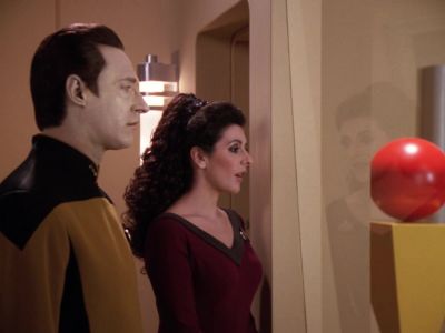 Timothy is a boy feeling great pain. - Star Trek: The Next Generation