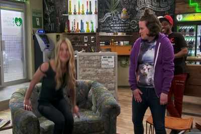 [Tina laughing] - Disjointed
