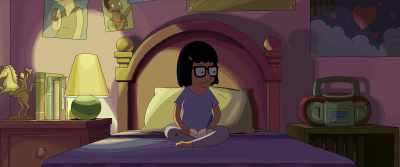 TINA: Tina rode Jericho
down the beach, - The Bob's Burgers Movie