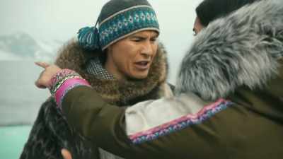 -Ting, behind you.
-I mean, - North of North