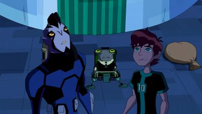 [ TING! ]
>> Ben: HUH. - Ben 10: Omniverse