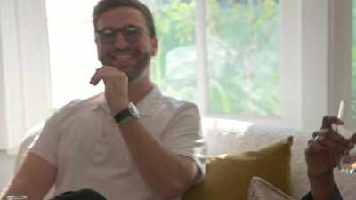 -Ting!
-[both laughing] - Buying Beverly Hills