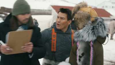 -(ting) siaja!
-No, no, actually-- - North of North
