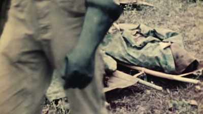 TINIAN IS NOT AS DEADLY
AS SAIPAN, - The Pacific War in Color
