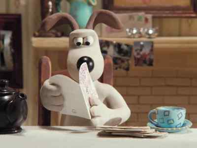 [tinkling tune plays] - The Wrong Trousers