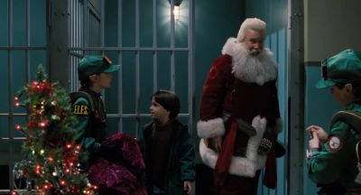Tinsel Not just for decoration - The Santa Clause
