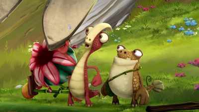 TINY: Imagine the goal
you could kick with THAT foot! - Gigantosaurus