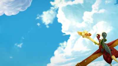 TINY: Look, that cloud
looks like cotton candy! - Gigantosaurus