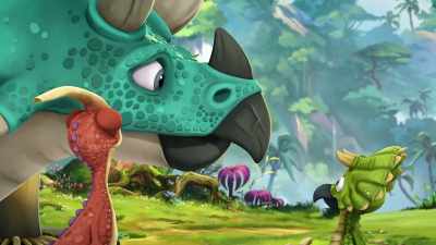 Tiny's gonna create
an even better Good Dino, - Gigantosaurus
