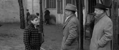 Tip of the tongue between your teeth, - The 400 Blows