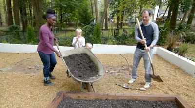 Tip the wheelbarrow
a little over - Homegrown