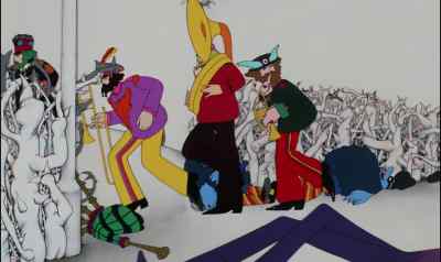 - Tiptoe through the Meanies...
- Shh! - Yellow Submarine
