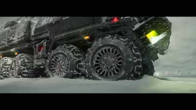 [tire screeching] - The Wandering Earth