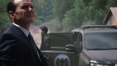 Tire tracks 40 meters back. - Marvel's Agents of S.H.I.E.L.D.