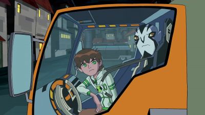 [ TIRES SCREECH ]
>> Ben: HEY, THAT'S... - Ben 10: Omniverse