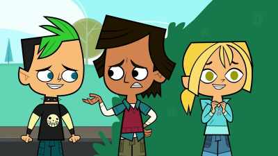 (Tires screech, cars crash) - Total DramaRama
