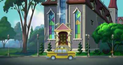 (tires screech) - Legend of the Three Caballeros