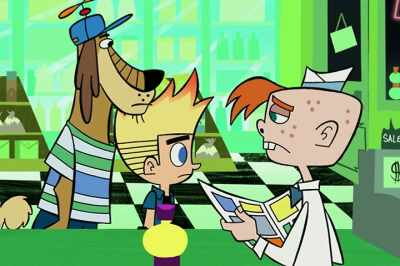 (TIRES SCREECH) - Johnny Test