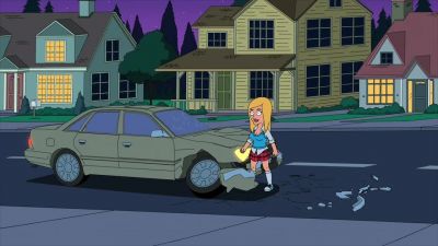 (tires screech) - American Dad!