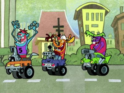 - [TIRES SCREECH] - The Grim Adventures of Billy and Mandy