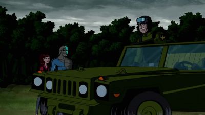 [ TIRES SCREECH ] - Ben 10: Alien Force