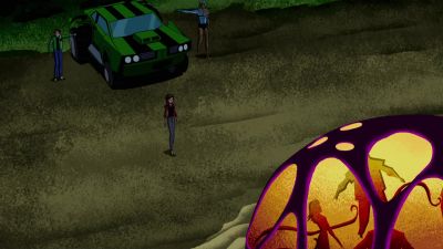 [ TIRES SCREECH ] - Ben 10: Alien Force
