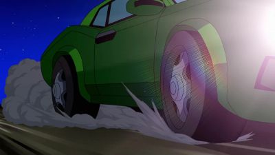 [ TIRES SCREECH ] - Ben 10: Alien Force