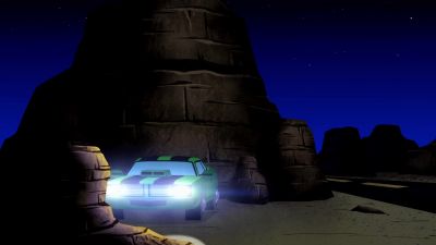 [ TIRES SCREECH ] - Ben 10: Alien Force