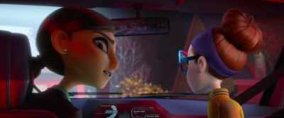 (TIRES SCREECHES) - Spies in Disguise