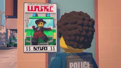 -[tires screeching]
-[grunts] - LEGO City Adventures