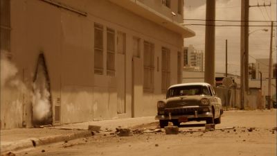 [tires screeching] - Burn Notice
