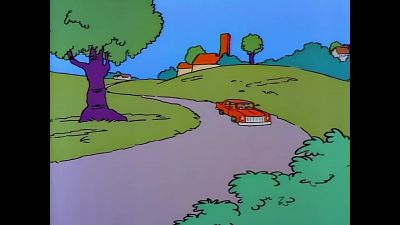 (tires screeching) - The Simpsons