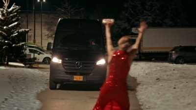 [tires screeching] - The Christmas Charade